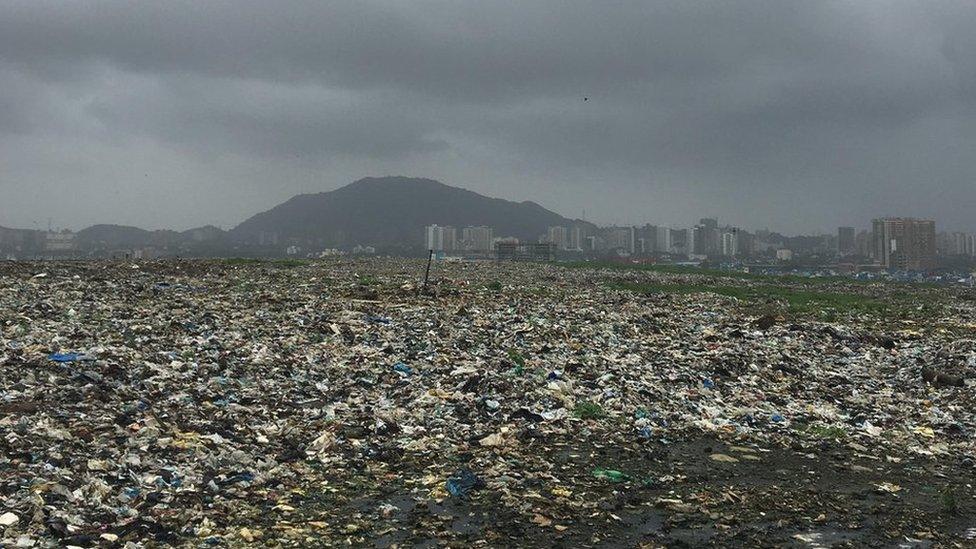 Deonar garbage mountain