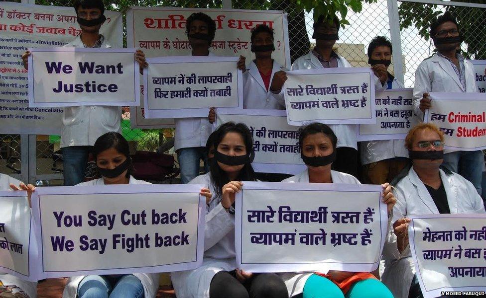 Bhopal protest