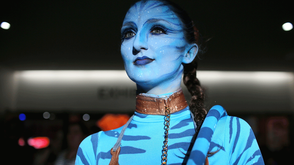 Avatar fan at Comic Con