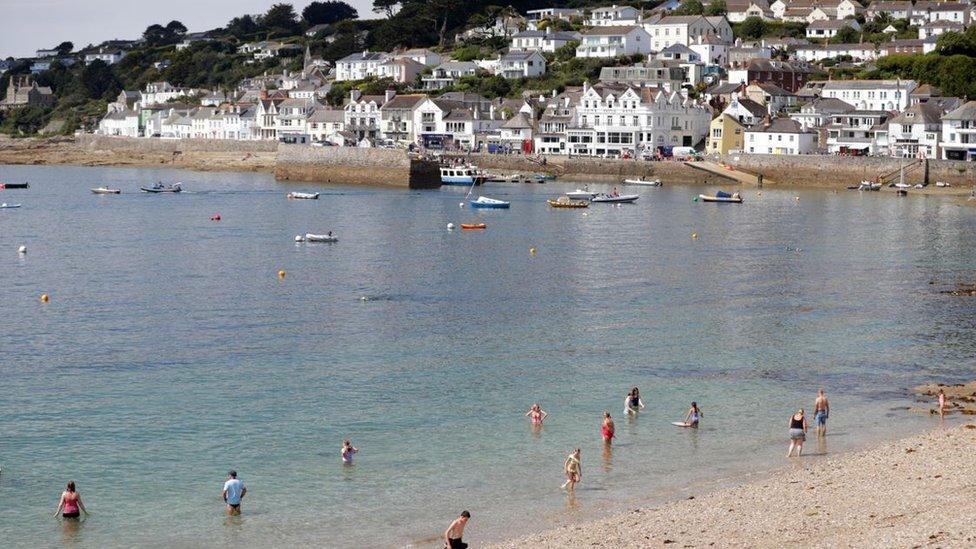 Cornwall seaside town