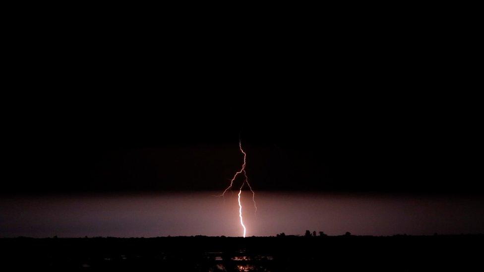 Lightning in Bangladesh