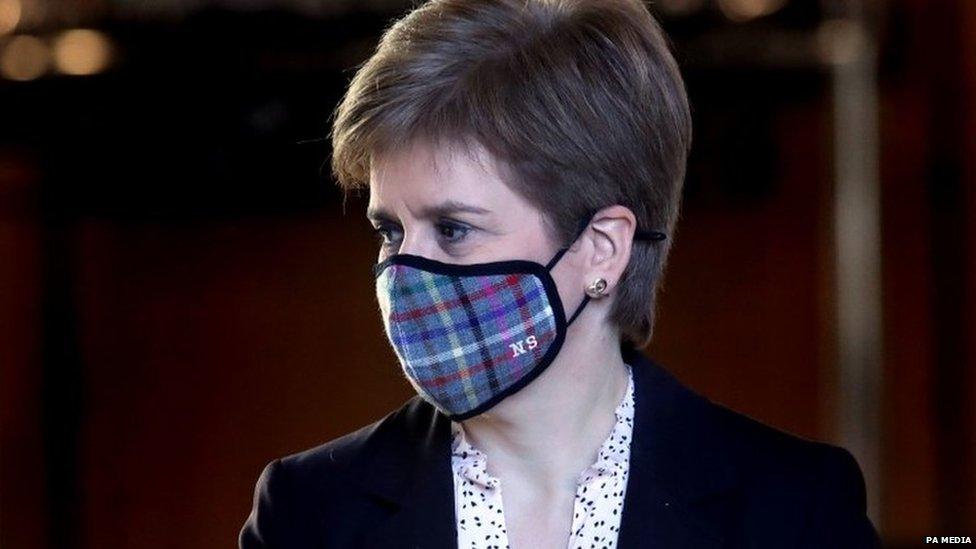 Scottish First Minister Nicola Sturgeon