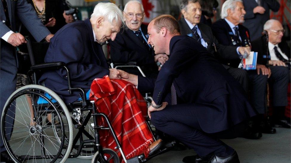 Ken Wilkinson with Prince William