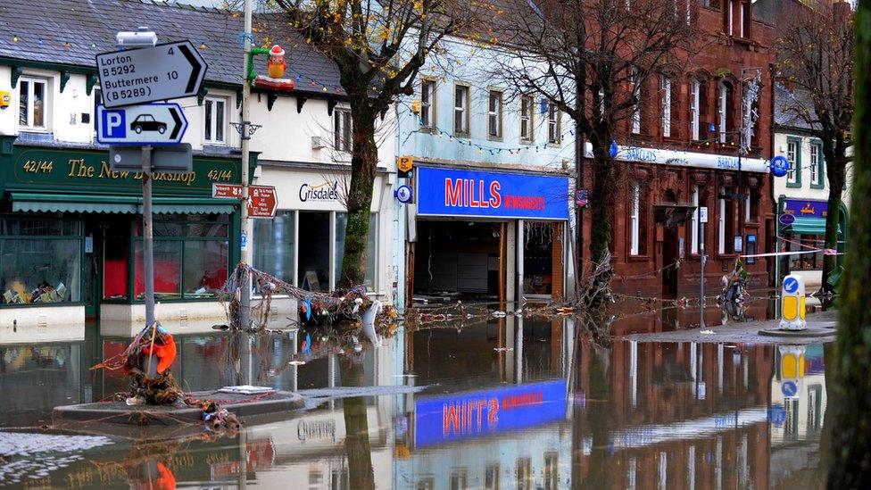 Cockermouth high street