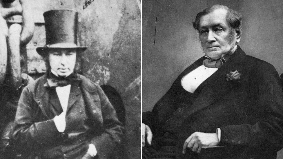 Isambard Kingdom Brunel and Daniel Gooch