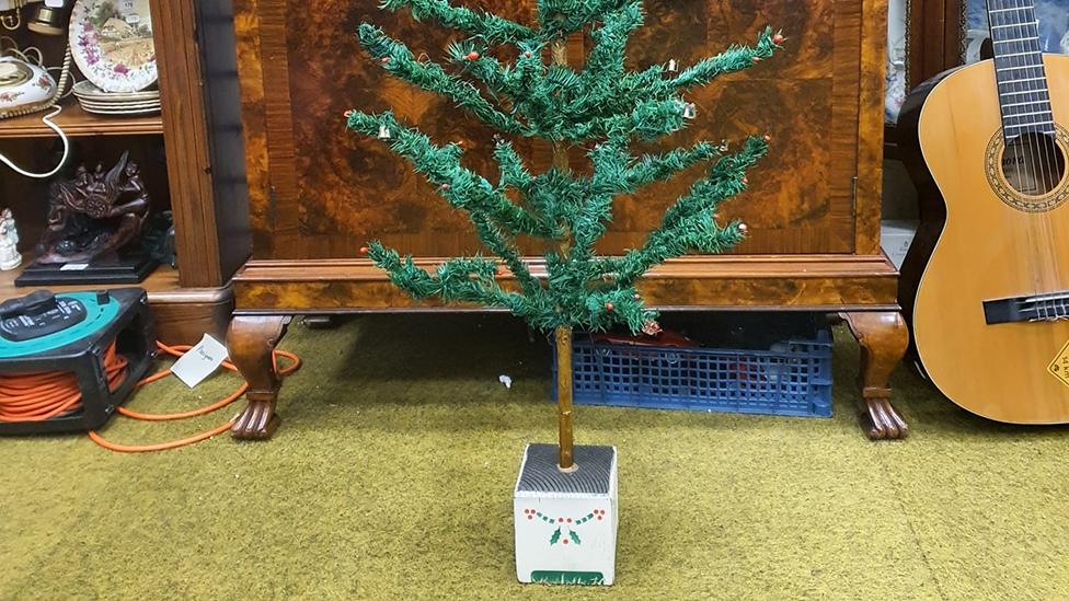 The old Woolworths Christmas tree