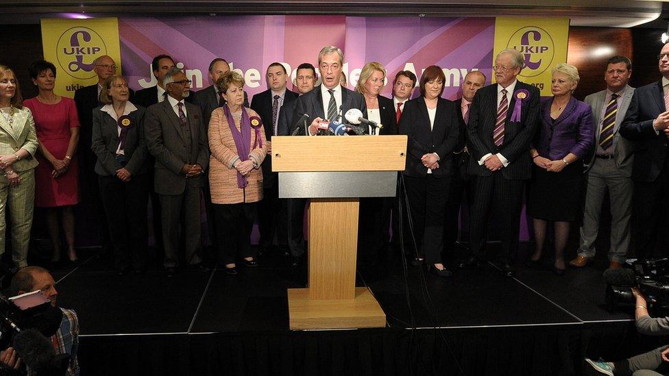 UKIP MEPs in 2014