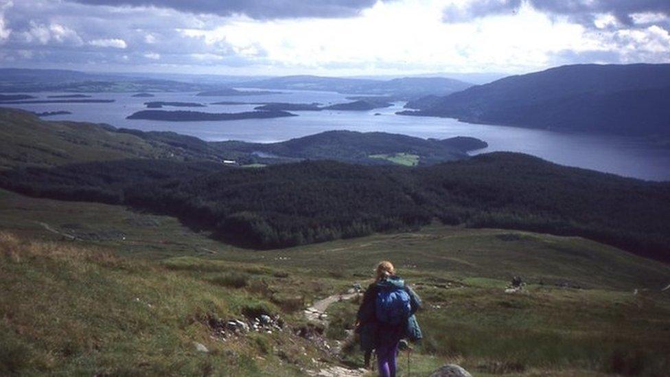 Ceum air Beinn Laomainn ro Chovid