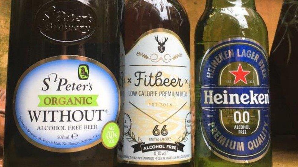 Alcohol-free beers