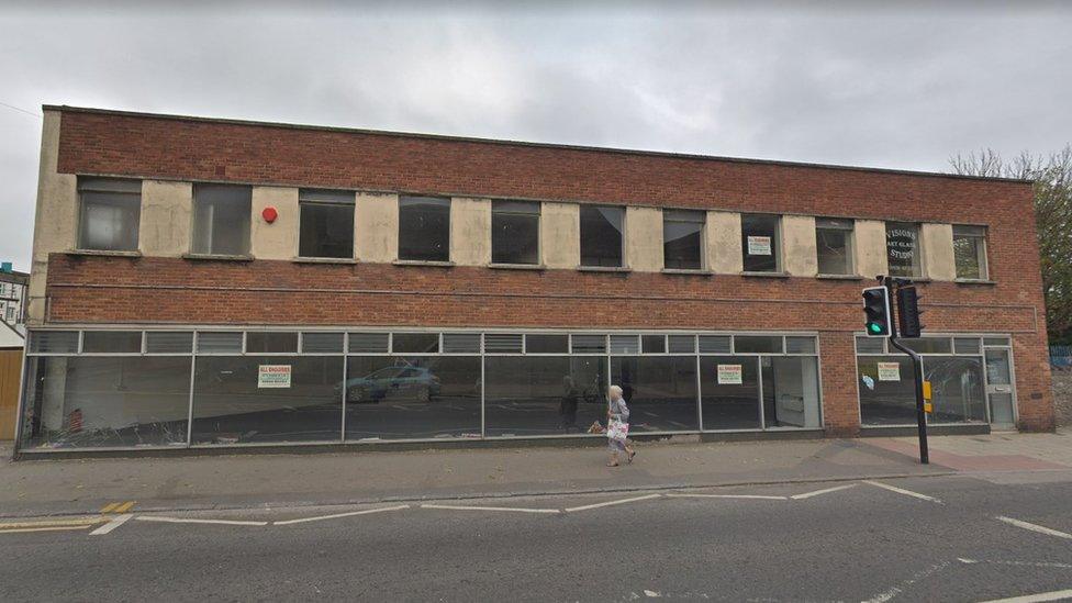 Station Road building, Weston-super-Mare