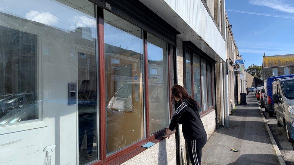 Empty shop in Llanelli