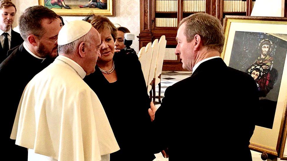 Pope Francis Enda Kenny