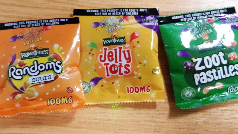 Police are concerned about dealers efforts to target young people with drug-laced sweets