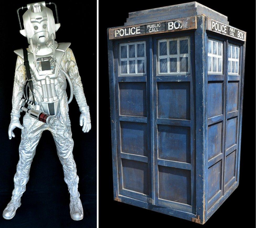 Cyberman and Tardis