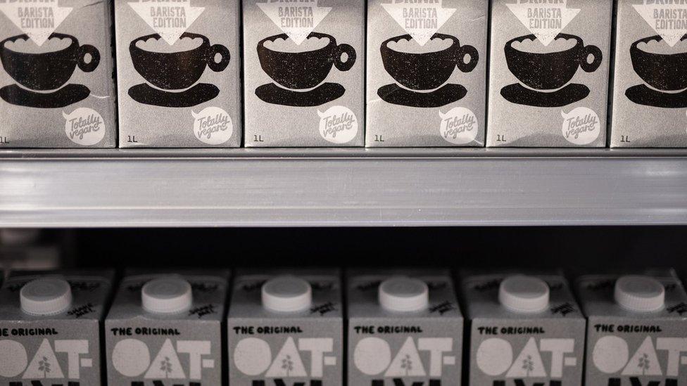 Oatly cartons