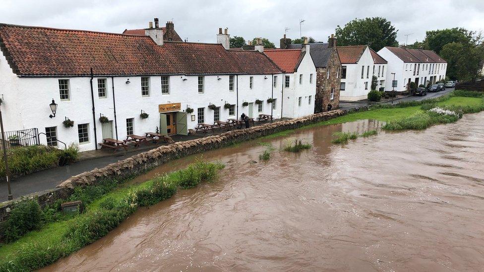 Sandbags at the Tyne Pic: Steven Godden