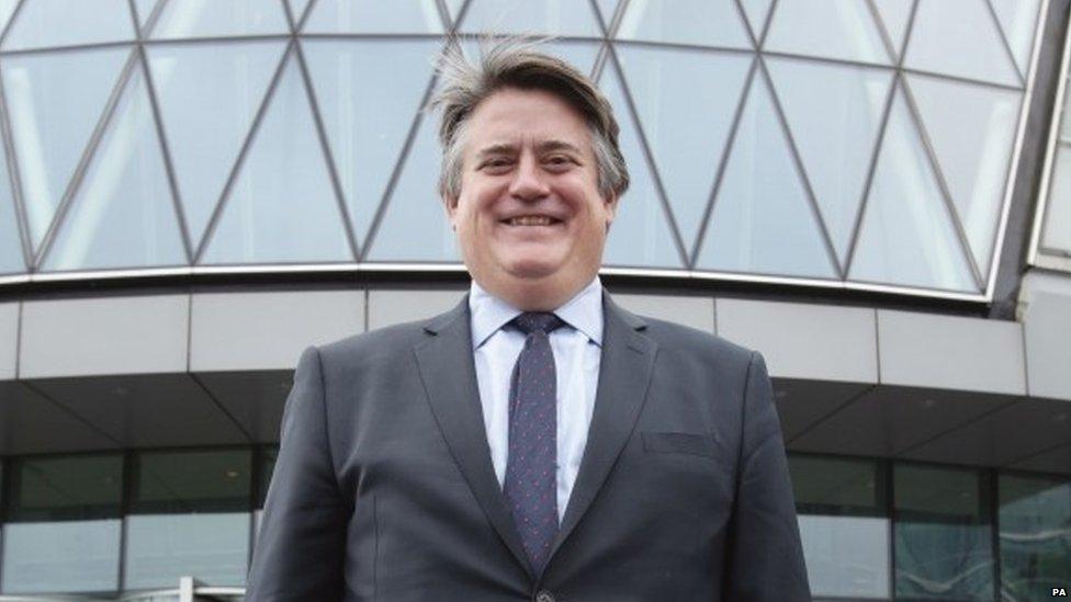 London's deputy mayor for policing Stephen Greenhalgh