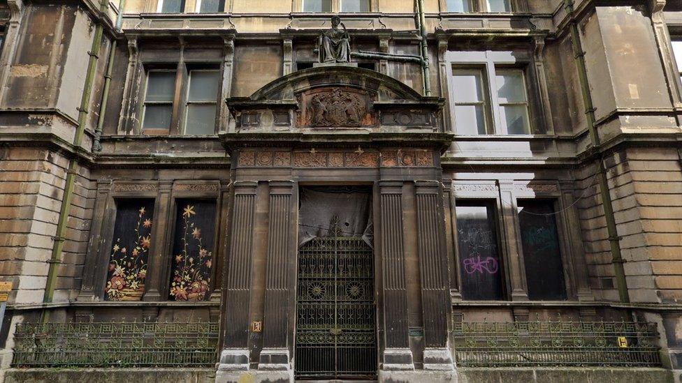 The derelict Victorian magistrates' court