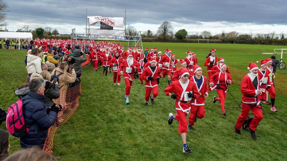 Saltford Santa Dash