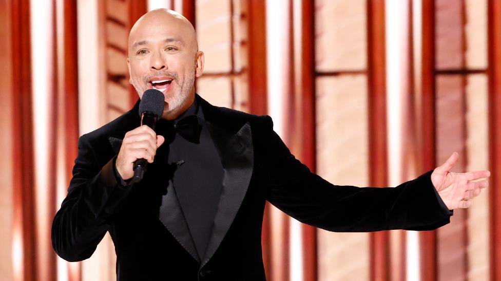 Jo Koy at the 81st Golden Globe Awards held at the Beverly Hilton in Beverly Hills, California on Sunday, January 7, 2024