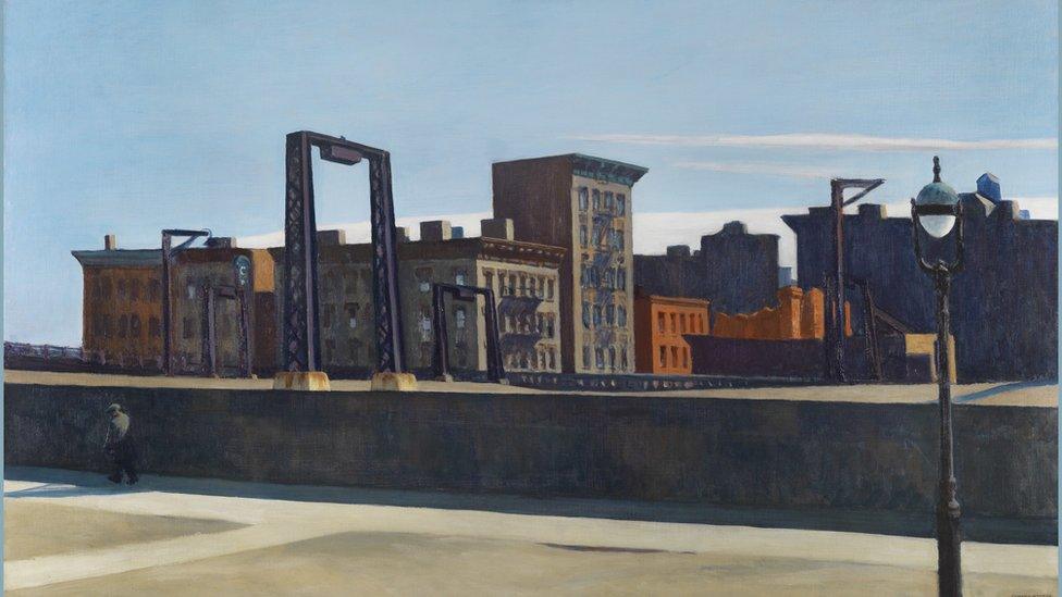 Manhattan Bridge Loop by Edward Hopper