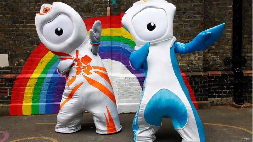 Mascots of the 2012 Olympic and Paralympic Games