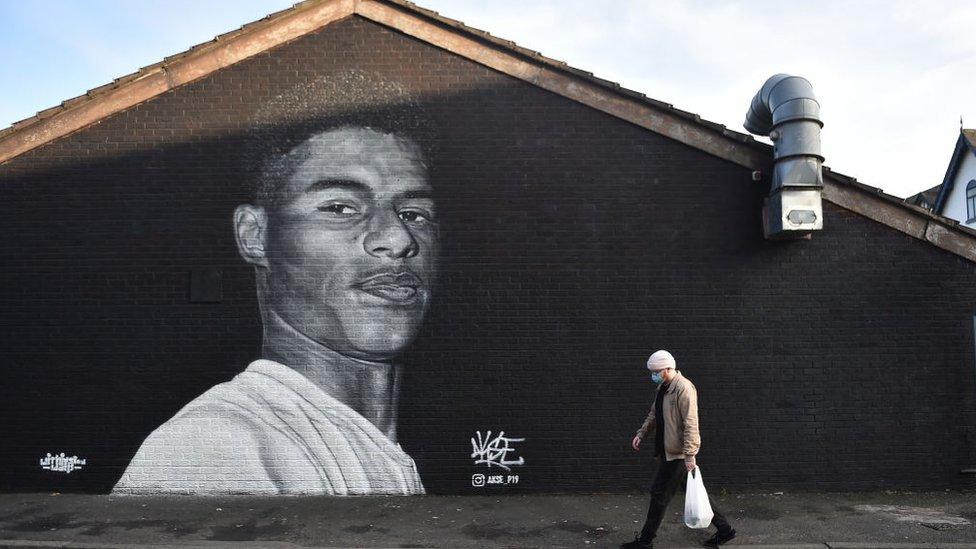 Marcus Rashford mural