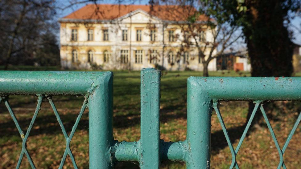 The former asylum at Cepin