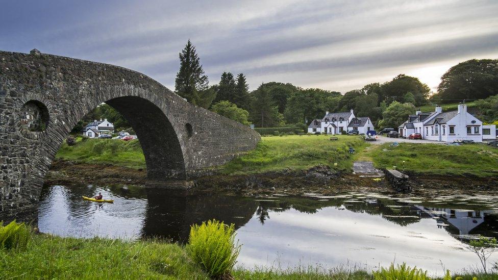 Clachan Bridge over the Atlantic, Argyll