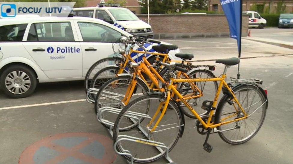 Some of PZ Spoorkal's rental bikes