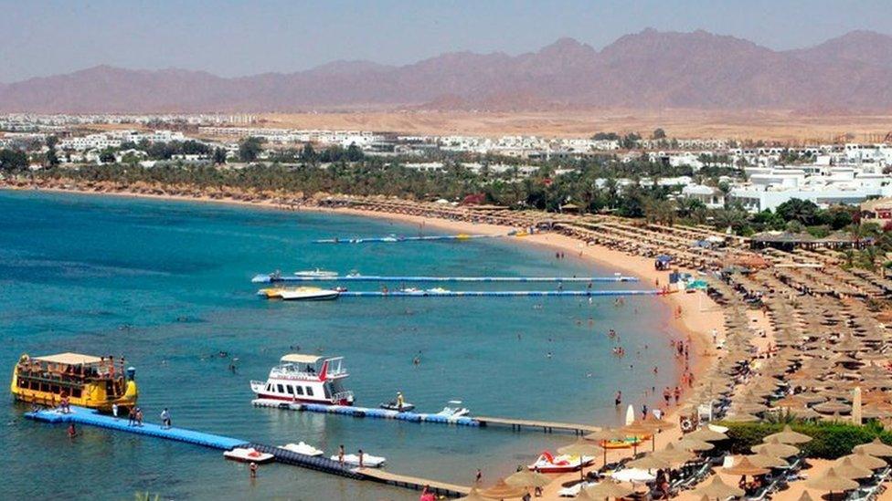 File photo of Nama Beach in Sharm El Sheik, Egypt