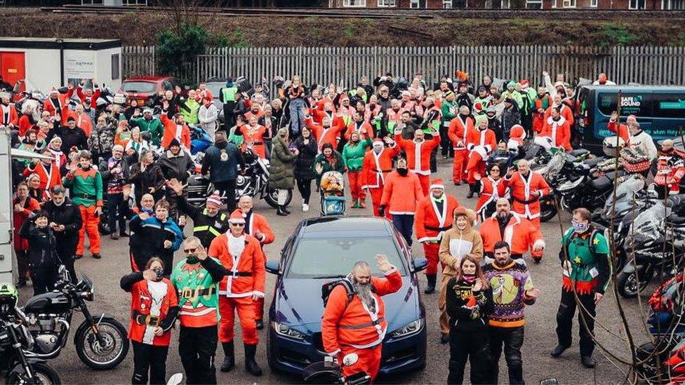 Santa toy run