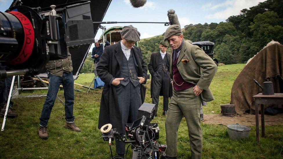 Filming of Peaky Blinders