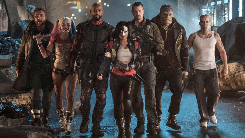 The cast of Suicide Squad