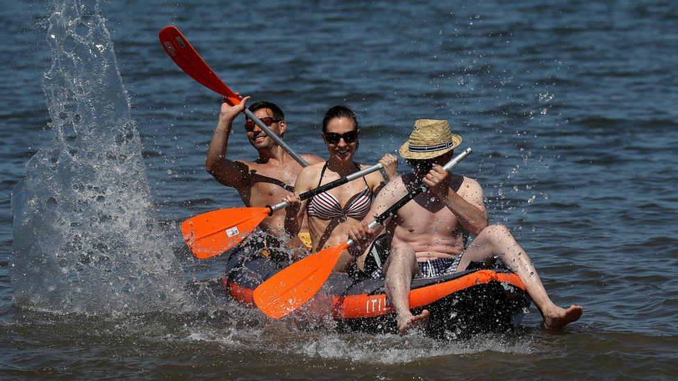 Kayak in Portobello