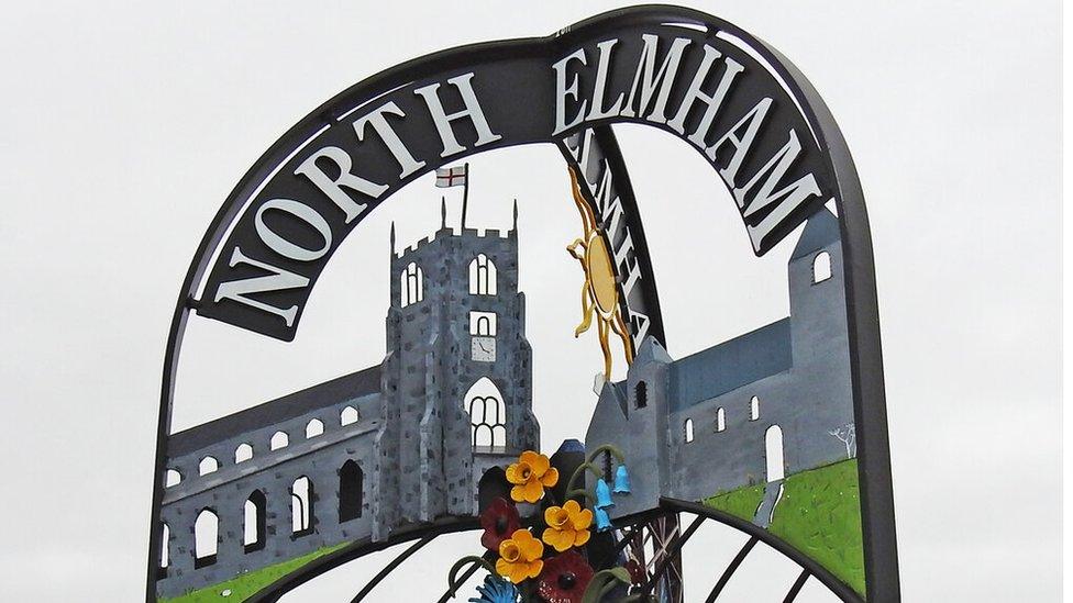 North Elmham village sign