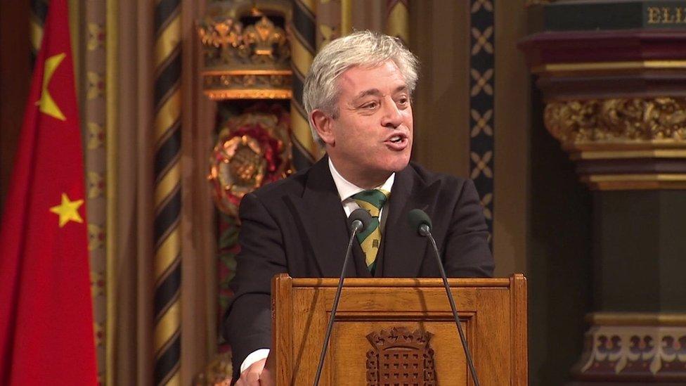 Commons Speaker John Bercow