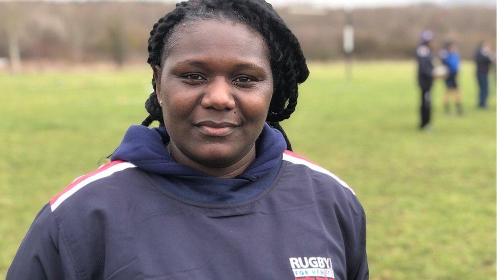 Sharlener Francis who serves in the Royal Electrical and Mechanical Engineers