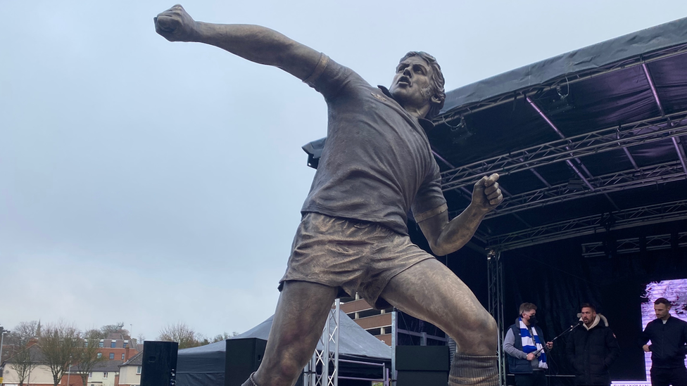 Kevin Beattie statue