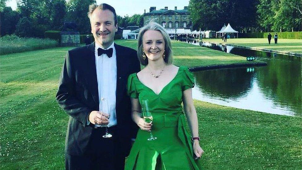 Liz Truss and Hugh O'Leary