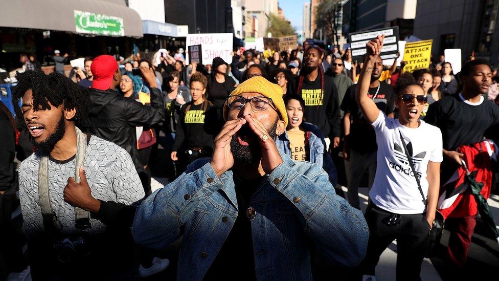 Sacramento demonstrators