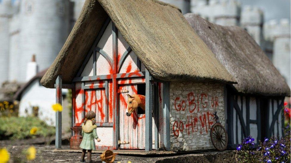 Banksy model stable