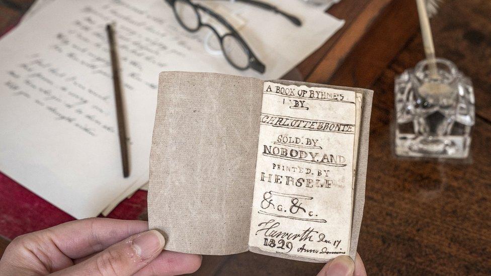 Charlotte Bronte miniature manuscript