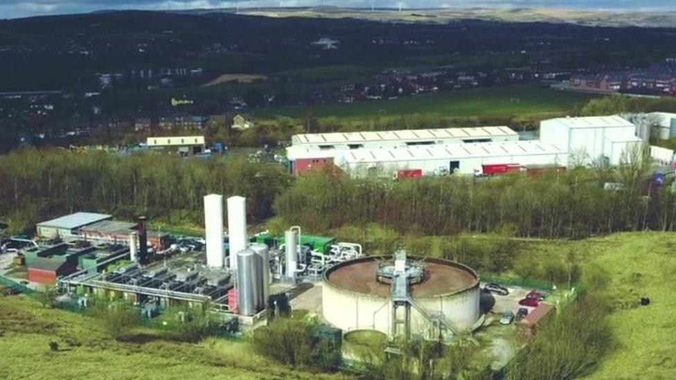 Liquid air battery site in Trafford