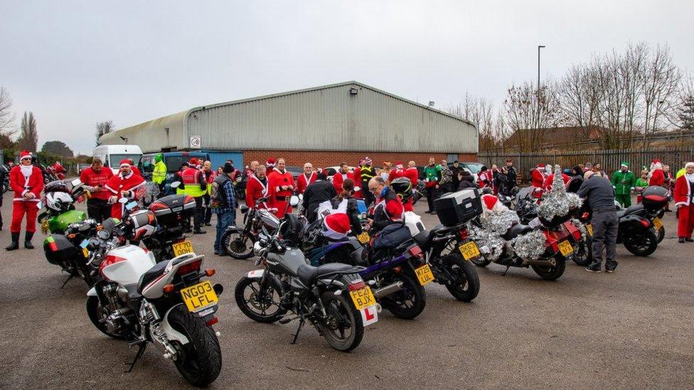 Santa toy run