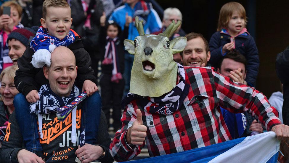 Ross County fans