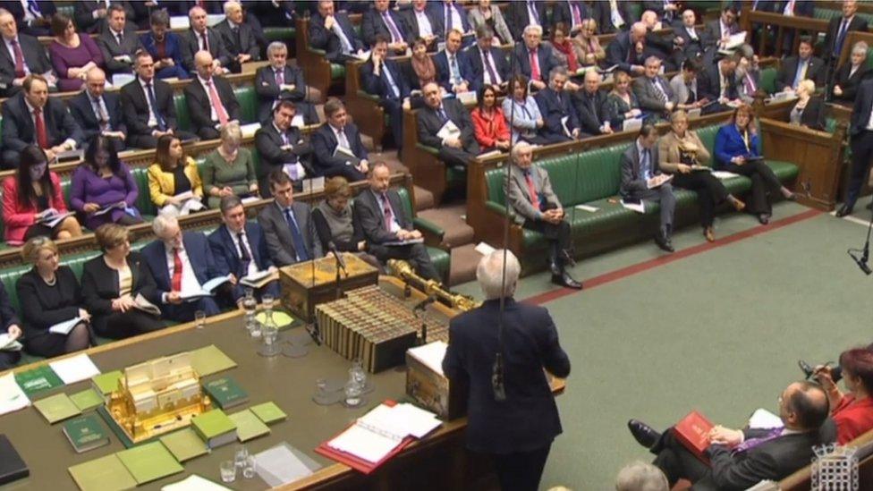 David Davis in Commons