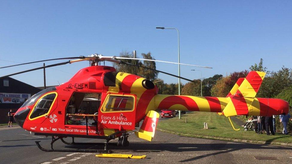 Air ambulance, Melton