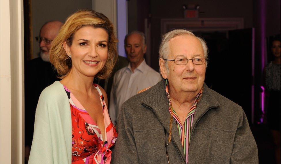 André Previn and Anne-Sophie Mutter