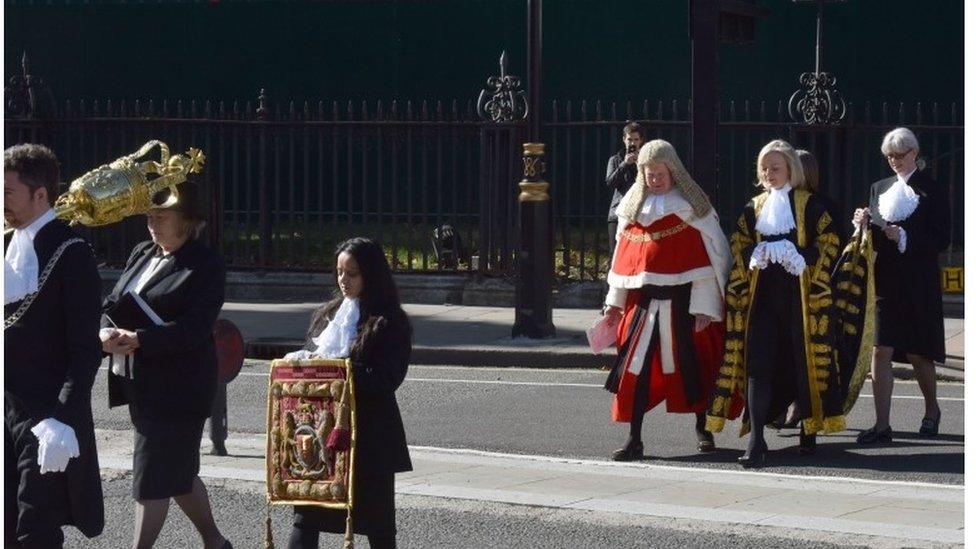 Liz Truss and Lord Chief Justice Lord Thomas